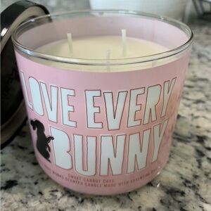 Bath & Body Works: 14.5 Oz 3-Wick Candle: Love Every Bunny: Sweet Carrot Cake